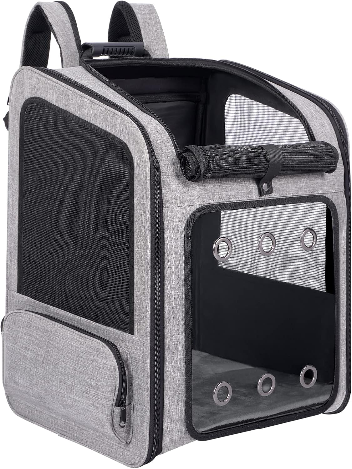 Extra Large Pet Carrier Backpack Cats Under 30 Lbs, for Dogs Puppies Rabbits Other Animals Under 25 Lbs, Ventilated Design, Great for Travel/Hiking/Outdoor Use